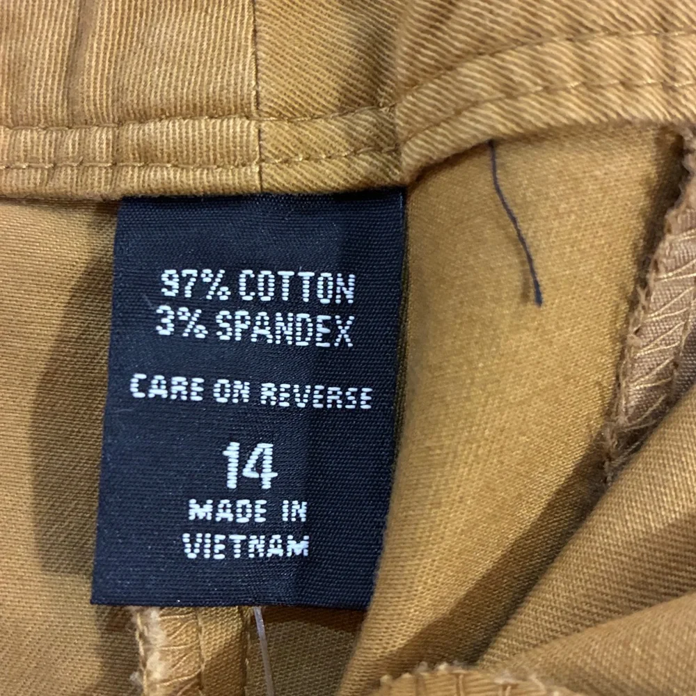 New York & Company East Village Mustard Shorts, 14 - Picture 6 of 6